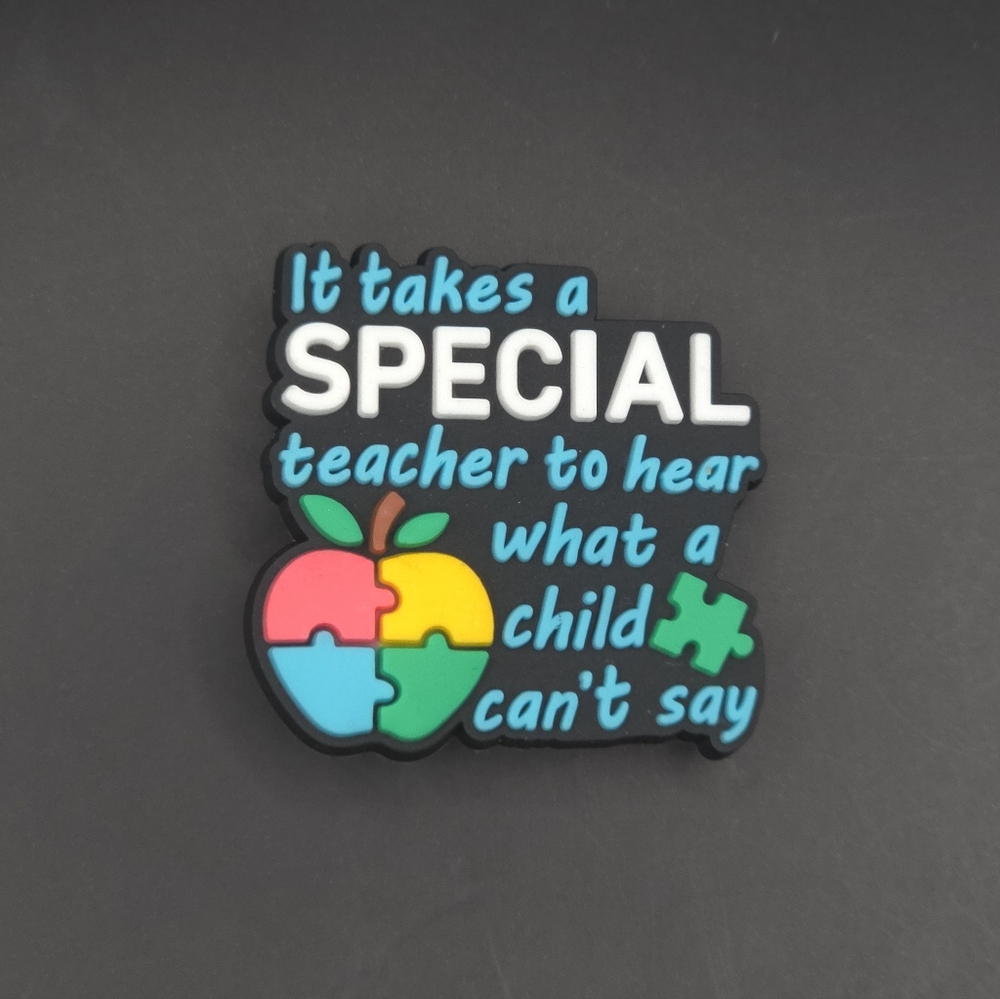 (5/$15) Autism Awareness Croc Charm
